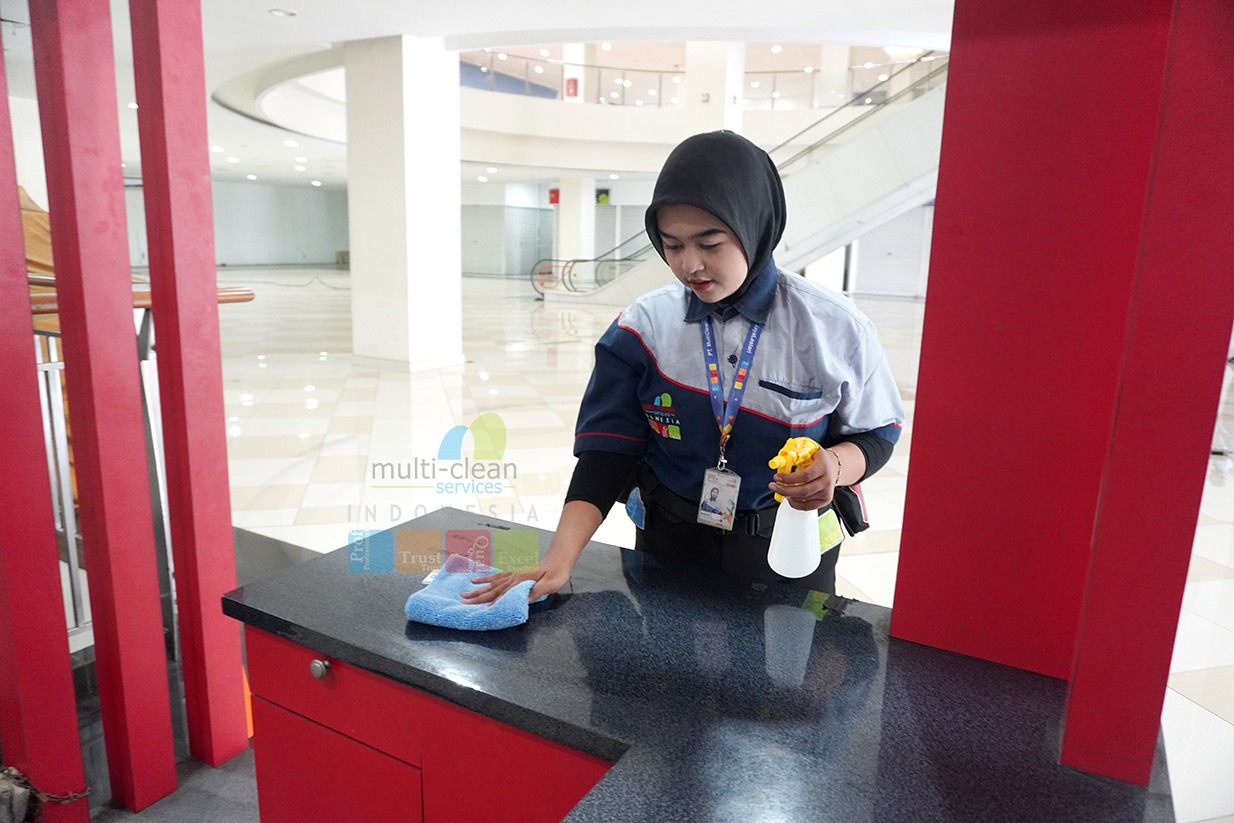 multiclean indonesia cleaning service mall